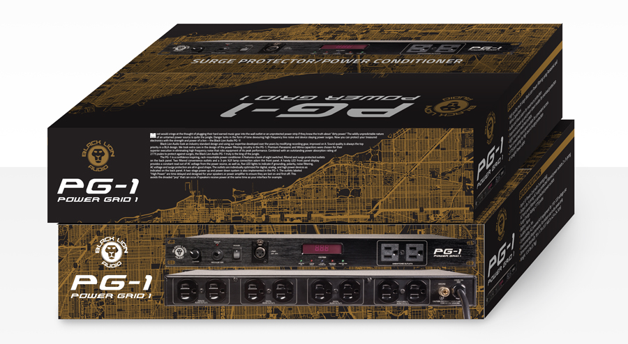 Black Lion Audio PG-1 Package Design
