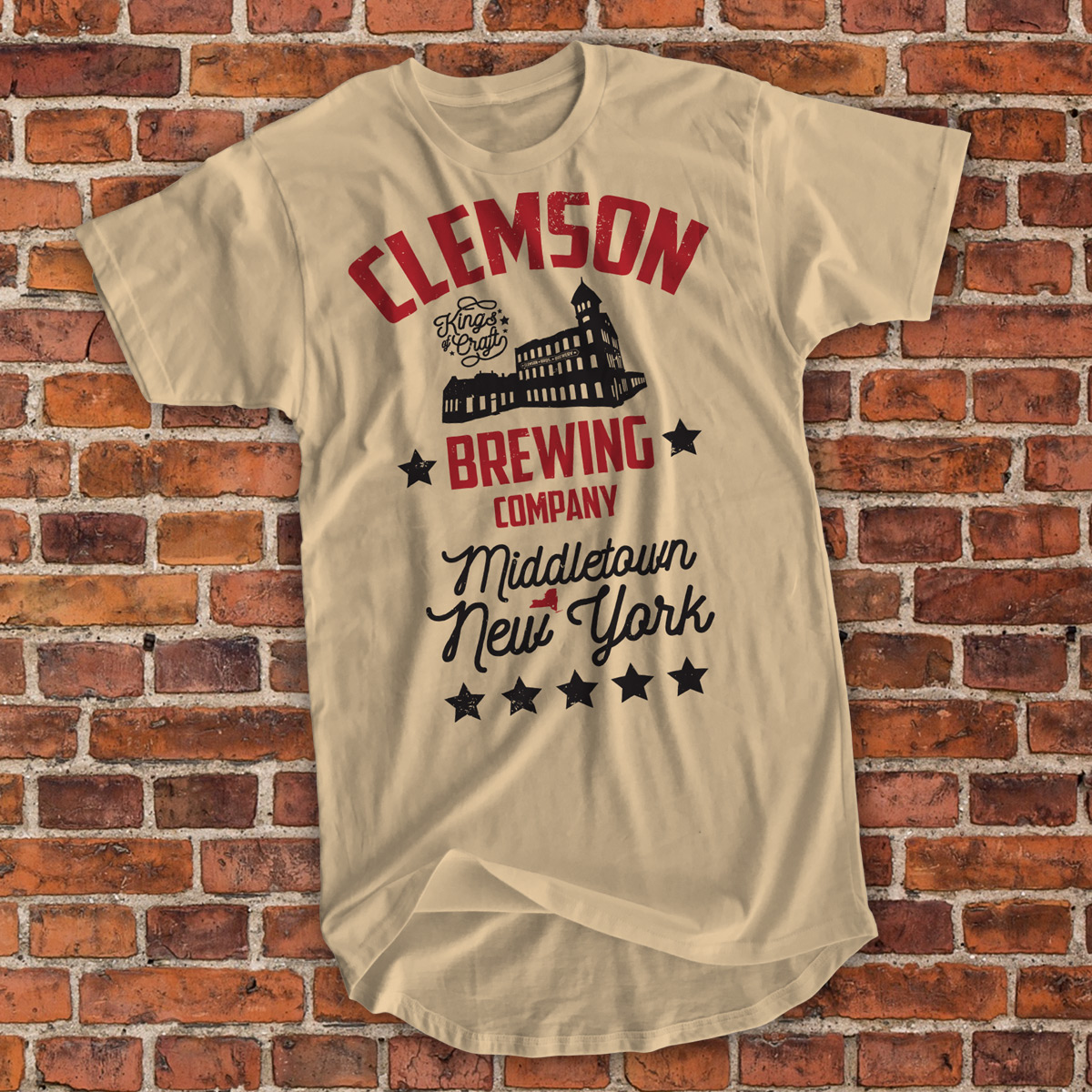 Clemson Bros. Brewery 'Kings of Craft' Tee