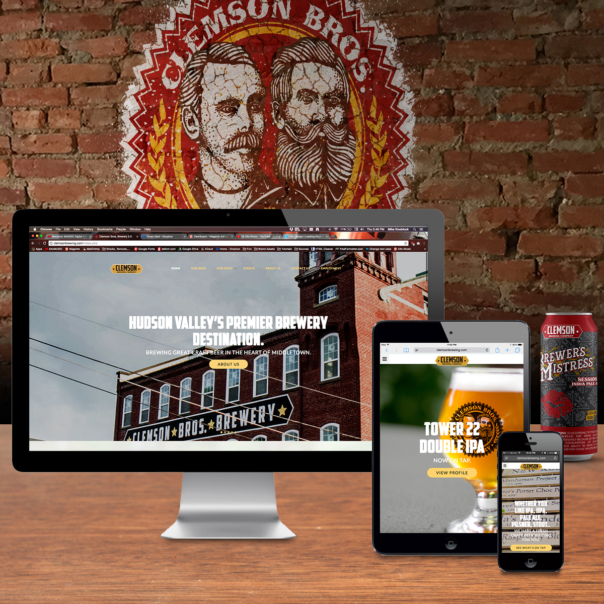 Clemson Bros. Brewery Website