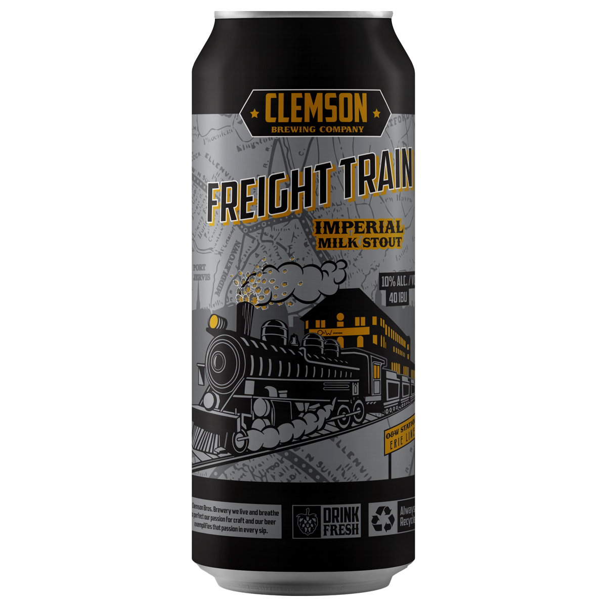 Clemson Bros. Brewery Freight Train