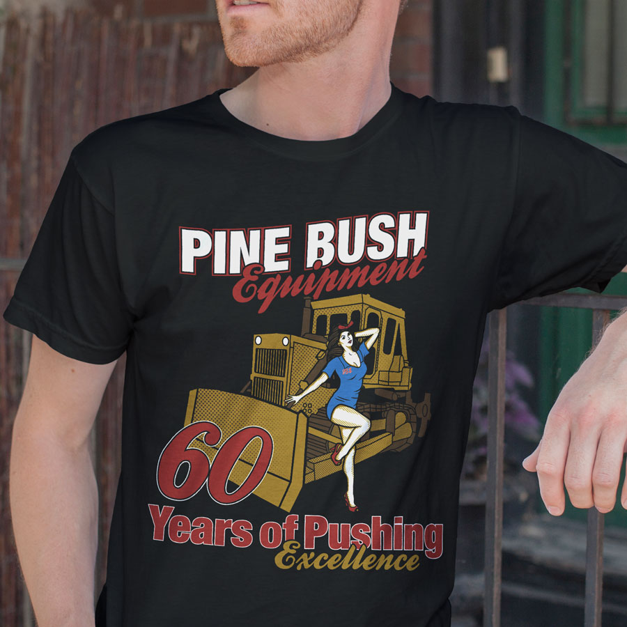 Pine Bush Equipment '60 Years' Tee