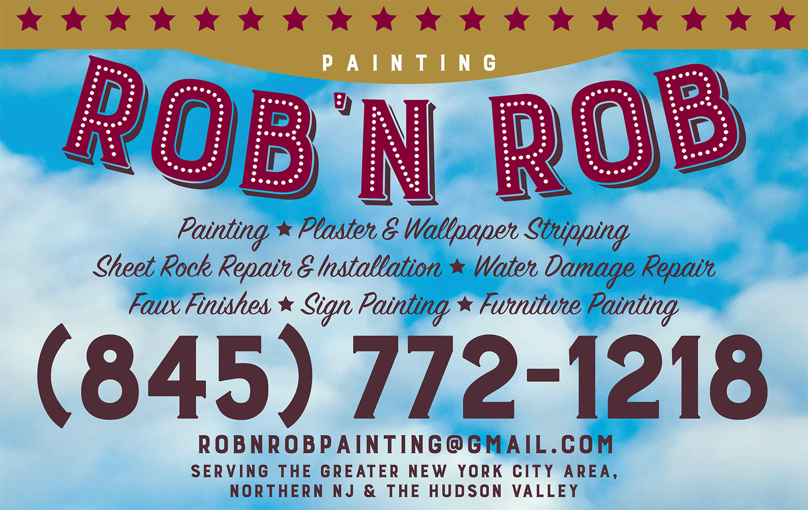Rob 'N Rob painting